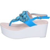 Solo Soprani  sandals synthetic leather  women's Sandals in Blue