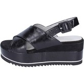 Carmens Padova  Sandals Leather Suede  women's Sandals in Black