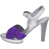 Hogan  Sandals Leather Suede  women's Sandals in Grey