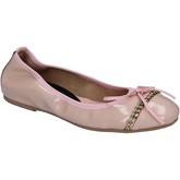 Crown  ballet flatscipria patent leather BZ941  women's Shoes (Pumps / Ballerinas) in Pink
