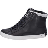 Crime London  Sneakers Leather  women's Shoes (High-top Trainers) in Black
