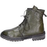 Moma  Ankle boots Leather  women's Low Ankle Boots in Green