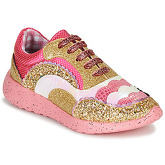 Irregular Choice  Jigsaw  women's Shoes (Trainers) in Pink