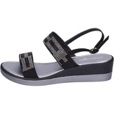 Cinzia-Soft  Sandals Synthetic suede Strass  women's Sandals in Black
