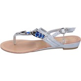 Laura Biagiotti  sandals synthetic leather strass  women's Sandals in Silver