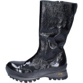 Moma  Boots Patent leather  women's High Boots in Black