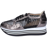 Olga Rubini  Sneakers Synthetic leather Textile  women's Shoes (Trainers) in Grey