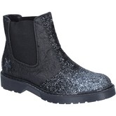 2 Stars  ankle boots glitter leather BX374  women's Mid Boots in Silver