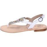 Adriana Del Nista  Sandals Leather  women's Sandals in White