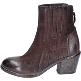 Moma  Ankle boots Suede  women's Low Ankle Boots in Brown