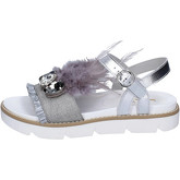 Jeannot  Sandals Textile Leather  women's Sandals in Grey