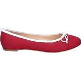 18 Kt  ballet flats burgundy textile BS163  women's Shoes (Pumps / Ballerinas) in Bordeaux