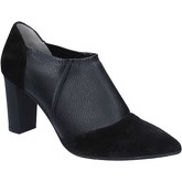 Le Marrine  ankle boots leather suede BY732  women's Low Boots in Black
