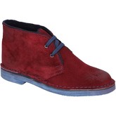 Miss 20 By Coraf  MISS 20 desert boots ankle boots burgundy suede BX663  women's Mid Boots in Red