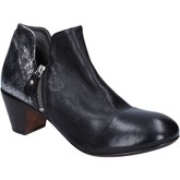 Moma  ankle boots leather BT38  women's Low Ankle Boots in Black