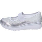 Cinzia Imprint  Ballet flats Textile  women's Shoes (Pumps / Ballerinas) in Silver
