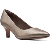 Clarks  Linvale Jerica Womens Court Shoes  women's Court Shoes in Gold