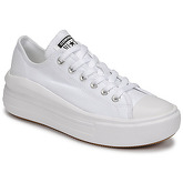 Converse  CHUCK TAYLOR ALL STAR MOVE CANVAS COLOR OX  women's Shoes (Trainers) in White