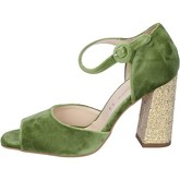 Olga Rubini  sandals velvet  women's Sandals in Green