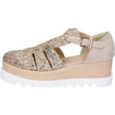 Effeel  sandals platinum glitter suede BT794  women's Sandals in Beige