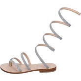 Positano  sandals textile  women's Sandals in Silver