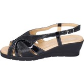 Cinzia-Soft  Sandals Patent leather Suede  women's Court Shoes in Black