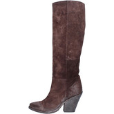 Moma  Boots Suede  women's High Boots in Brown