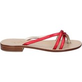 Soleae  sandals leather BY501  women's Sandals in Red