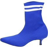 Olga Rubini  Ankle boots Textile  women's Low Ankle Boots in Blue