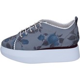 Guardiani  sneakers textile leather  women's Shoes (Trainers) in Grey