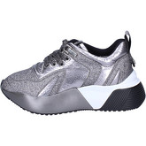 Cesare P. By Paciotti  Sneakers Leather Glitter  women's Shoes (Trainers) in Grey