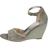 Hogan  Sandals Suede  women's Sandals in Green