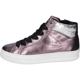 Crime London  Sneakers Leather  women's Shoes (High-top Trainers) in Pink