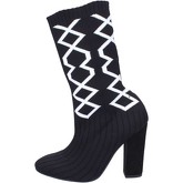 Nacree  ankle boots textile  women's Low Ankle Boots in Black