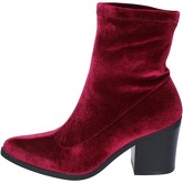 Fornarina  ankle boots velvet  women's Low Ankle Boots in Bordeaux