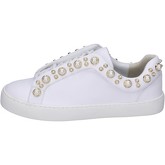 Twin Set  Sneakers Leather Studs  women's Shoes (Trainers) in White