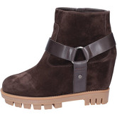 Hogan  Ankle boots Suede Leather  women's Low Ankle Boots in Brown