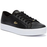 Lacoste  Ziane Plus Grand 721 1 Womens Black / White Trainers  women's Shoes (Trainers) in Black