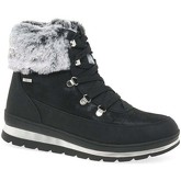 Caprice  Mollie II Womens Faux Fur Trim Ankle Boots  women's Shoes (High-top Trainers) in Black