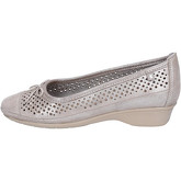 Kelidon  Ballet flats Suede  women's Shoes (Pumps / Ballerinas) in Silver