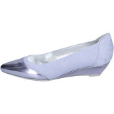 Hogan  Ballet flats Suede Shiny leather  women's Shoes (Pumps / Ballerinas) in Blue