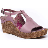 Woolovers  Peach Melba 2 Wedge Sandals  women's Sandals in Purple