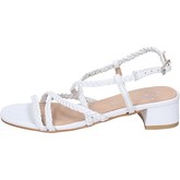 Adriana Del Nista  Sandals Leather  women's Sandals in White