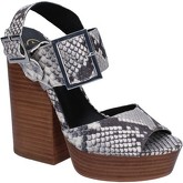 Ash  sandals python leather AB630  women's Sandals in Grey