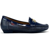 Confort  Jeet Comfort Flat Snaffle Slip On Shoe  women's Shoes (Pumps / Ballerinas) in Blue