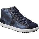 Divaz  Steffy  women's Shoes (High-top Trainers) in Blue
