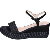 Unisa  Sandals Suede Textile  women's Court Shoes in Black