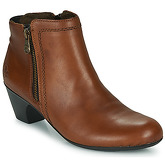 Rieker  -  women's Low Ankle Boots in Brown
