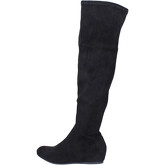 Francescomilano  boots synthetic suede  women's High Boots in Black