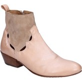 Moma  ankle boots leather suede  women's Low Ankle Boots in Pink